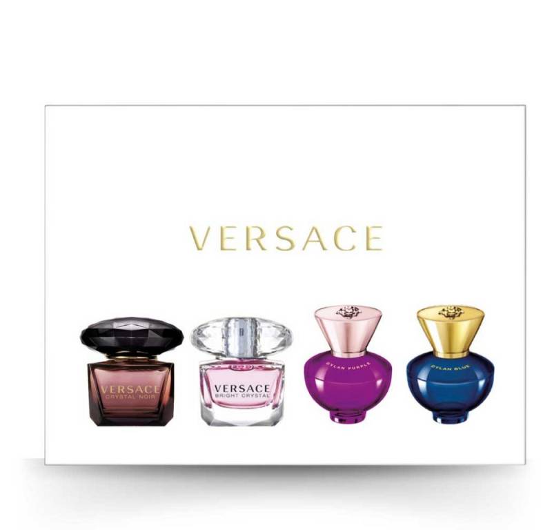 Versace Duft-Set Women Parfum Miniature Set 4x 5 ml, 4-tlg. von Versace