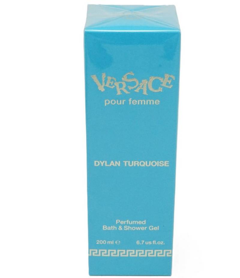 Versace Duschgel Versace pour femme Dylan Turquoise Perfumed Bath & Shower Gel 200ml von Versace