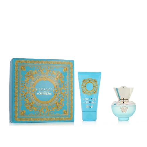 Versace EDT Dylan Turquoise Damenparfüm Set, 2-teilig von Versace