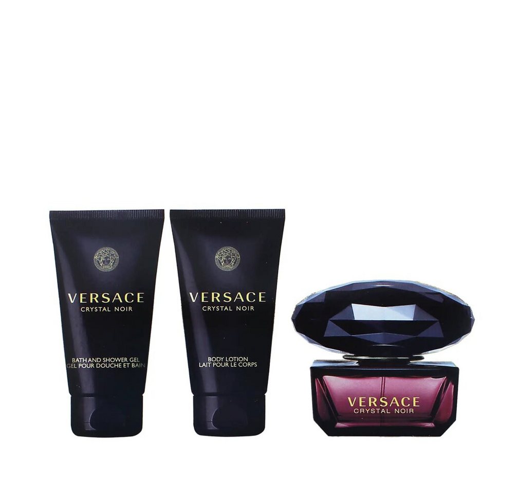 Versace Eau de Parfum Crystal Noir Gift Set 50ml EDP + 50ml Body Lotion + 50ml Shower Gel Versace Eau de Parfum Crystal Noir Gift Set 50ml EDP + 50ml Body Lotion + 50ml Shower Gel von Versace