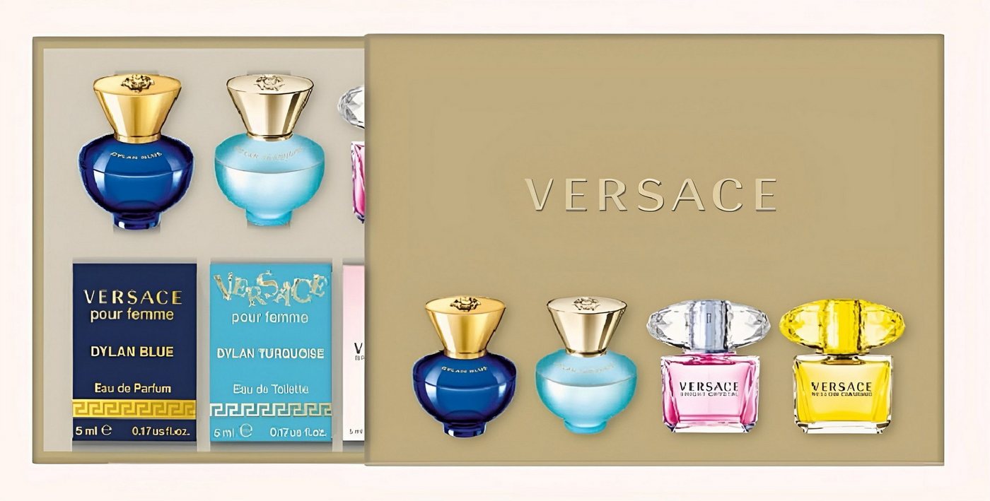 Versace Eau de Parfum Miniaturen Set Damen, 4-tlg. von Versace