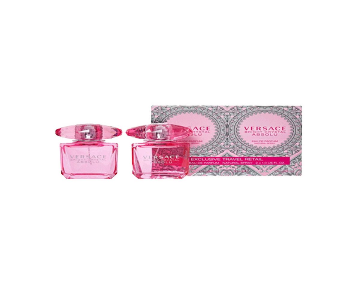 Versace Eau de Parfum VERSACE BRIGHT CRYSTAL + ABSOLU DUO EDP SPRAY 30ML x 2 von Versace
