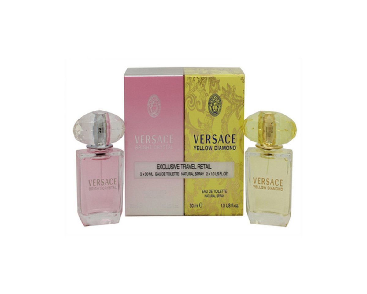 Versace Eau de Toilette VERSACE DIAMOND + CRYSTAL DUO EDT SPRAY 30ML x 2 von Versace