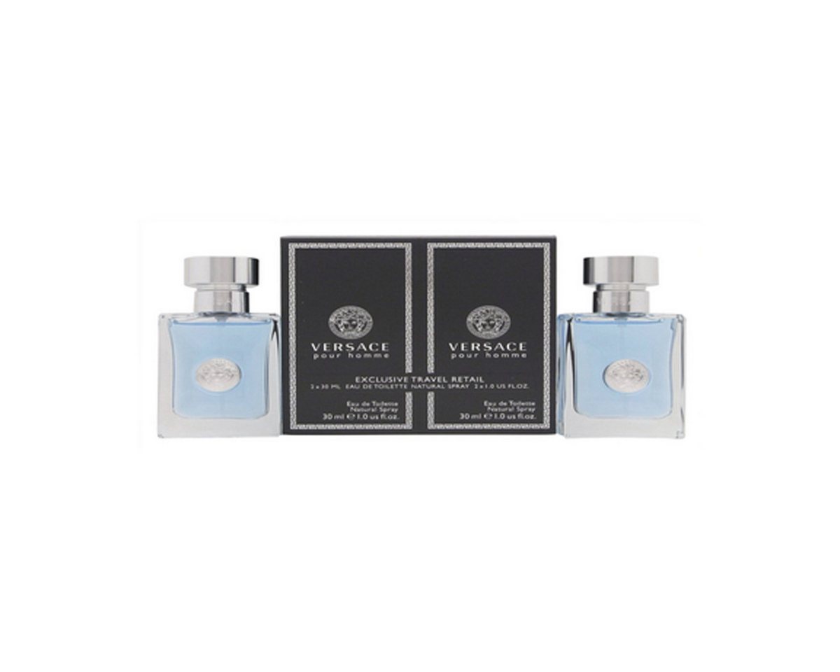 Versace Eau de Parfum VERSACE POUR HOMME EDT SPRAY DUO SET 2x 30ML von Versace
