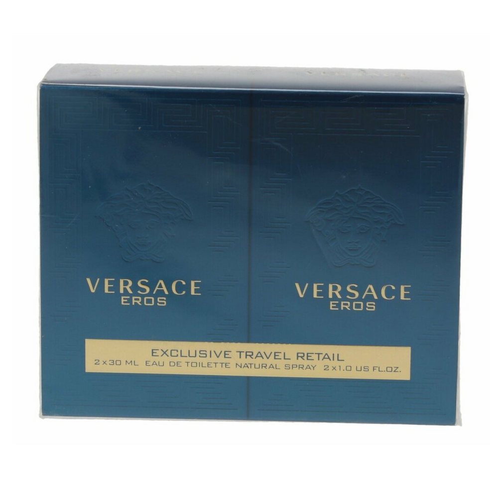 Versace Eau de Toilette Eros EDT Spray 2 x 30ml von Versace