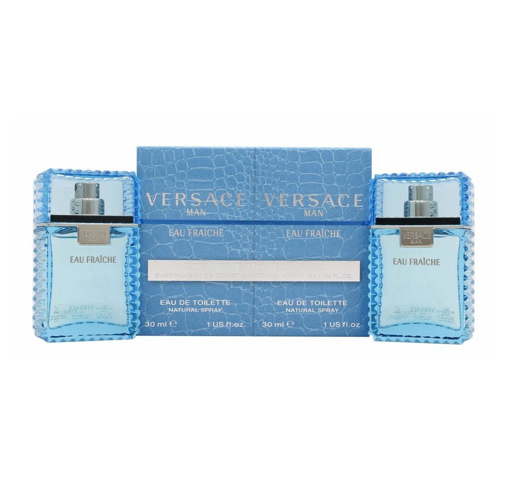 Versace Eau de Toilette Man Eau Fraîche Eau de Toilette Natural Spray 2 x 30ml von Versace