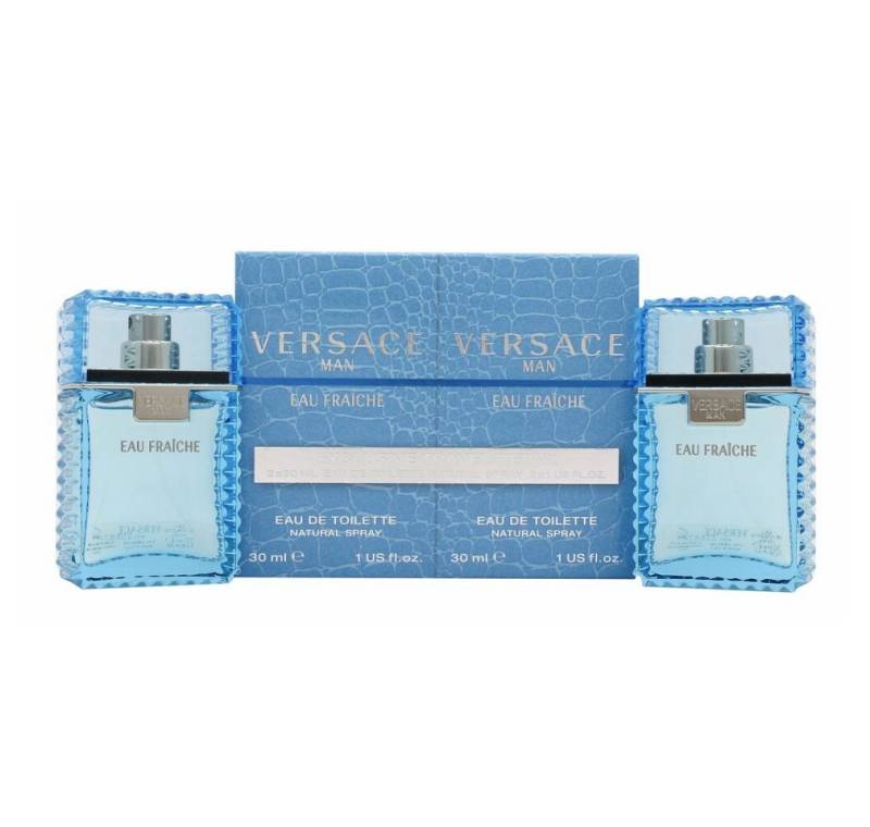 Versace Eau de Toilette Man Eau Fraîche Eau de Toilette Natural Spray 2 x 30ml von Versace