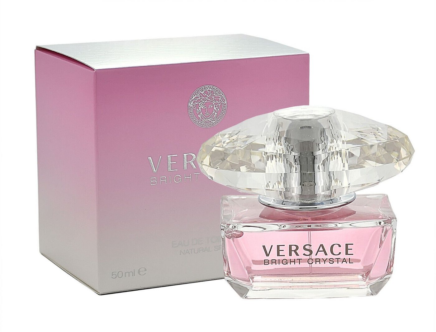 Versace Eau de Toilette VERSACE BRIGHT CRYSTAL EDT 50ML von Versace