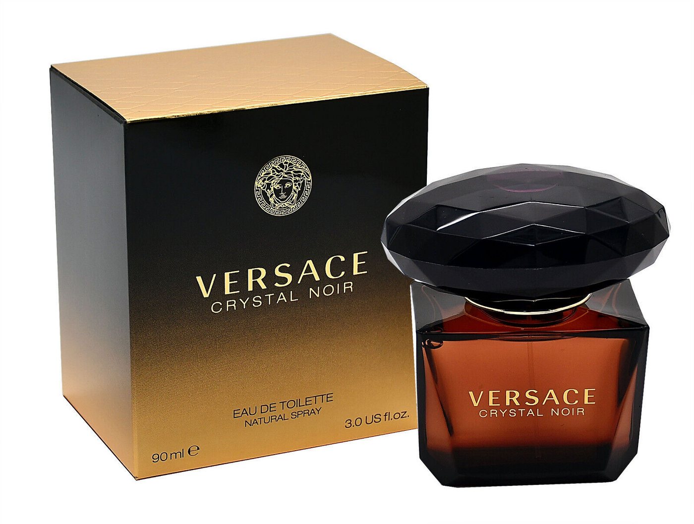Versace Eau de Toilette VERSACE CRYSTAL NOIR EDT 90ML von Versace