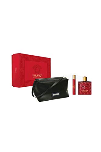 Versace Eros Flame Eau De Parfum Spray Set 3 Piezas - 100 ml von Versace