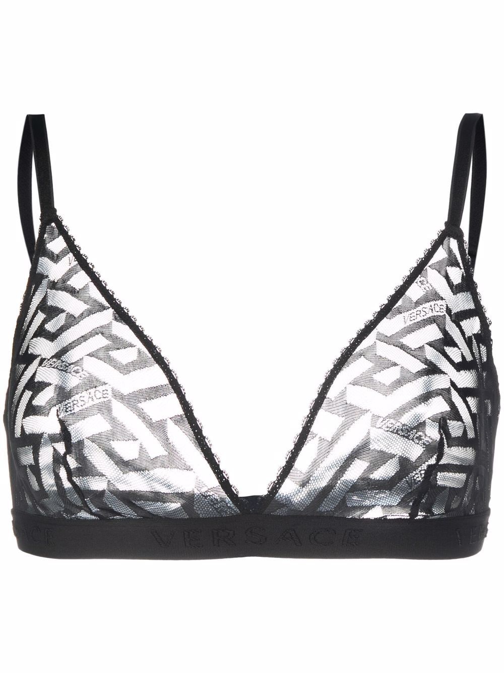 Versace Greca Bralet - Schwarz von Versace