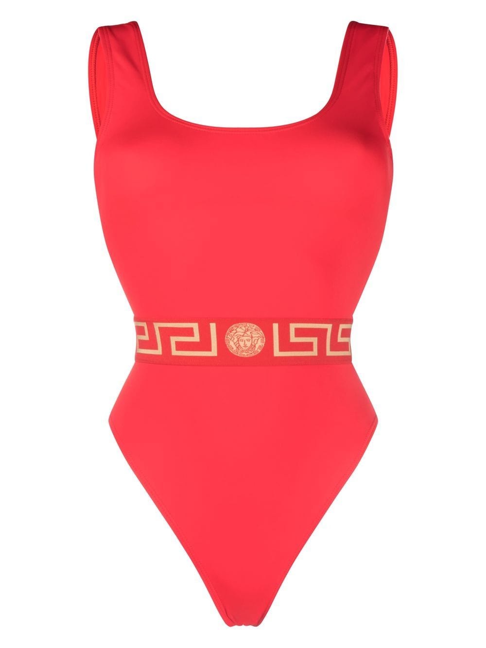 Versace Greca Badeanzug - Rot von Versace