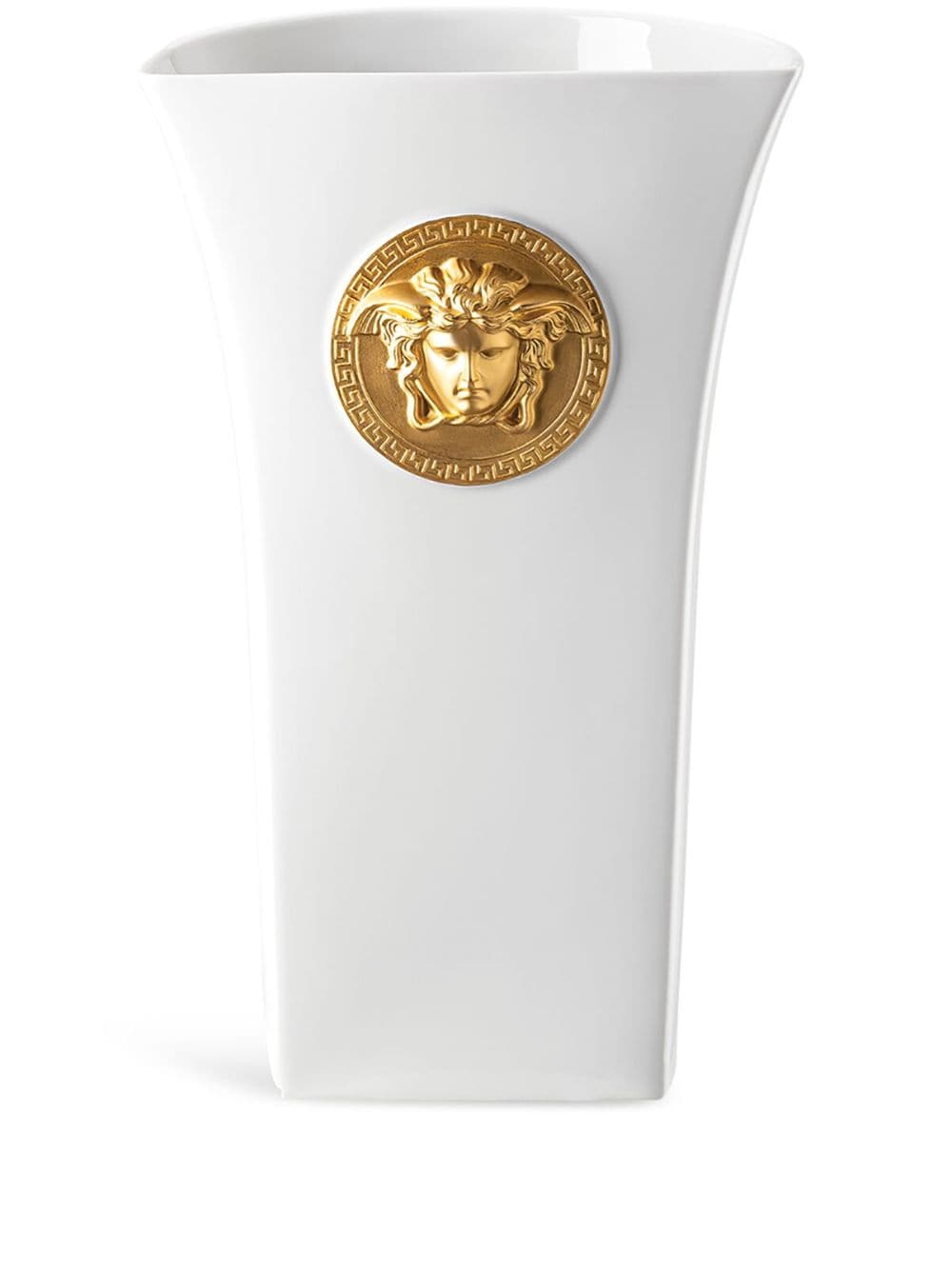 Versace Große Medusa Madness Vase - Weiß von Versace