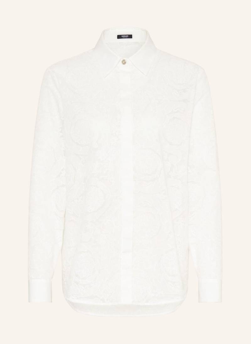 Versace Hemdbluse Barocco weiss von Versace