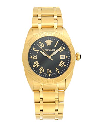 Versace Herren Analog Quarz Uhr mit Edelstahl Armband VFE160017 von Versace