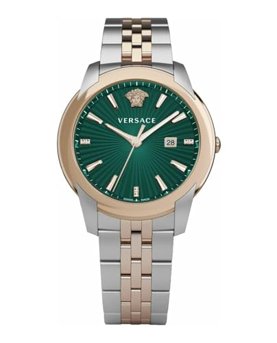 Versace Herren Armbanduhr V-Urban 42 mm Armband Edelstahl VELQ01019 von Versace