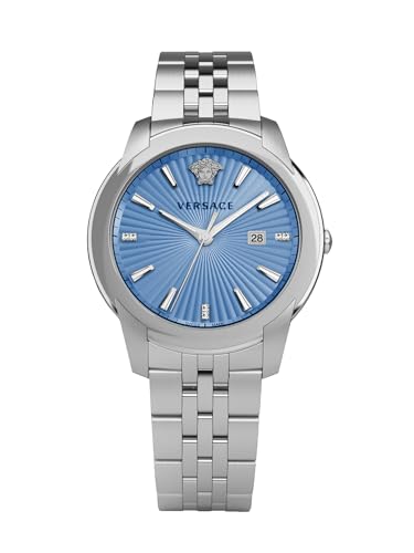 Versace Herren Armbanduhr V-Urban 42 mm Armband Edelstahl VELQ01119 von Versace