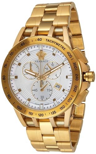 Versace Herren Uhr Armbanduhr Chronograph New Sport TECH VE3E00721 Edelstahl von Versace