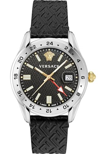 Versace Herren-Uhren Analog Quarz One Size 88876105 von Versace