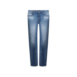Versace Herrenjeans Blau Mit Logo von Versace