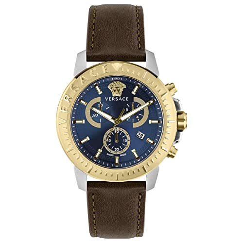 Versace Herrenuhr New Chrono 45mm Chronograph VE2E002 21 von Versace