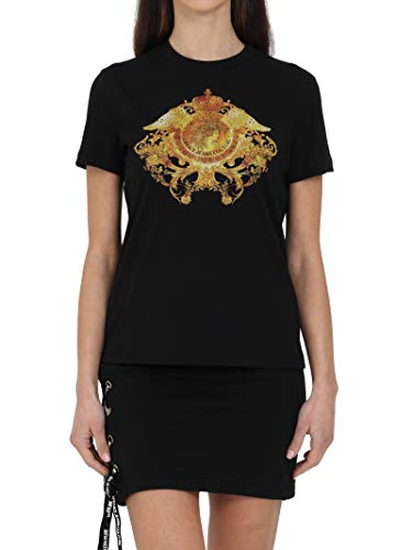 Versace Jeans Couture B2 HWA729 11620 T-Shirt für Damen, Schwarz , 34 von Versace