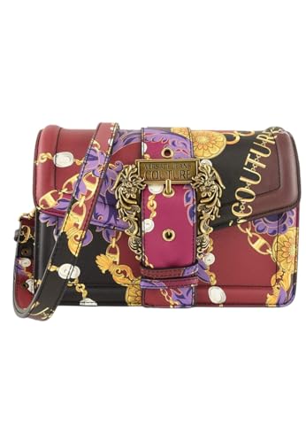 Versace Jeans Couture Glamour Jewels Bag, Schultertasche, Umhängetasche, Bordeaux-Violett von VERSACE JEANS COUTURE