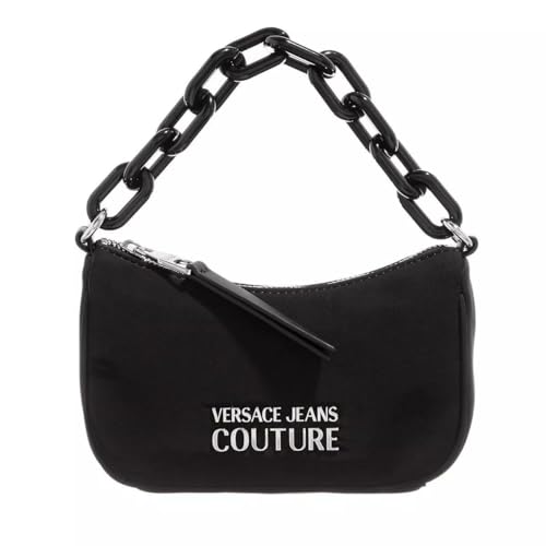 Versace Jeans Couture Handtasche, Umhängetasche, Hobo Bag Nylon, Schwarz von VERSACE JEANS COUTURE