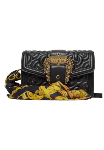 Versace Jeans Couture Schultertasche gesteppt 75VA4BF1 ZS803 899 schwarz, Schwarz , 24.5 x 16 x 10 cm von Versace