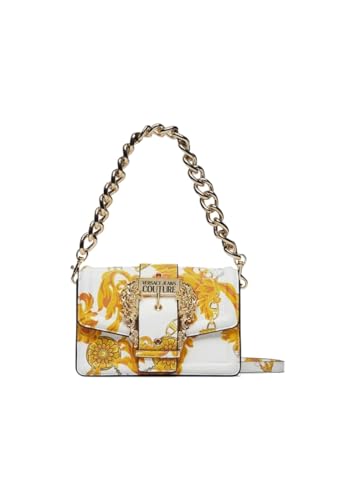 Versace Jeans Couture Umhängetasche S Chain Print 75VA4BFC ZS807 G03 weiß, mehrfarbig, 20.5 x 13.5 x 6 cm von Versace