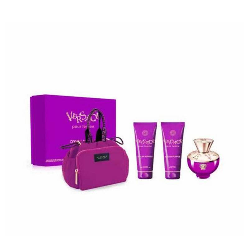 Versace Körperpflegeduft Dylan Purple Eau De Parfum Spray 100ml Set 4 Artikel von Versace