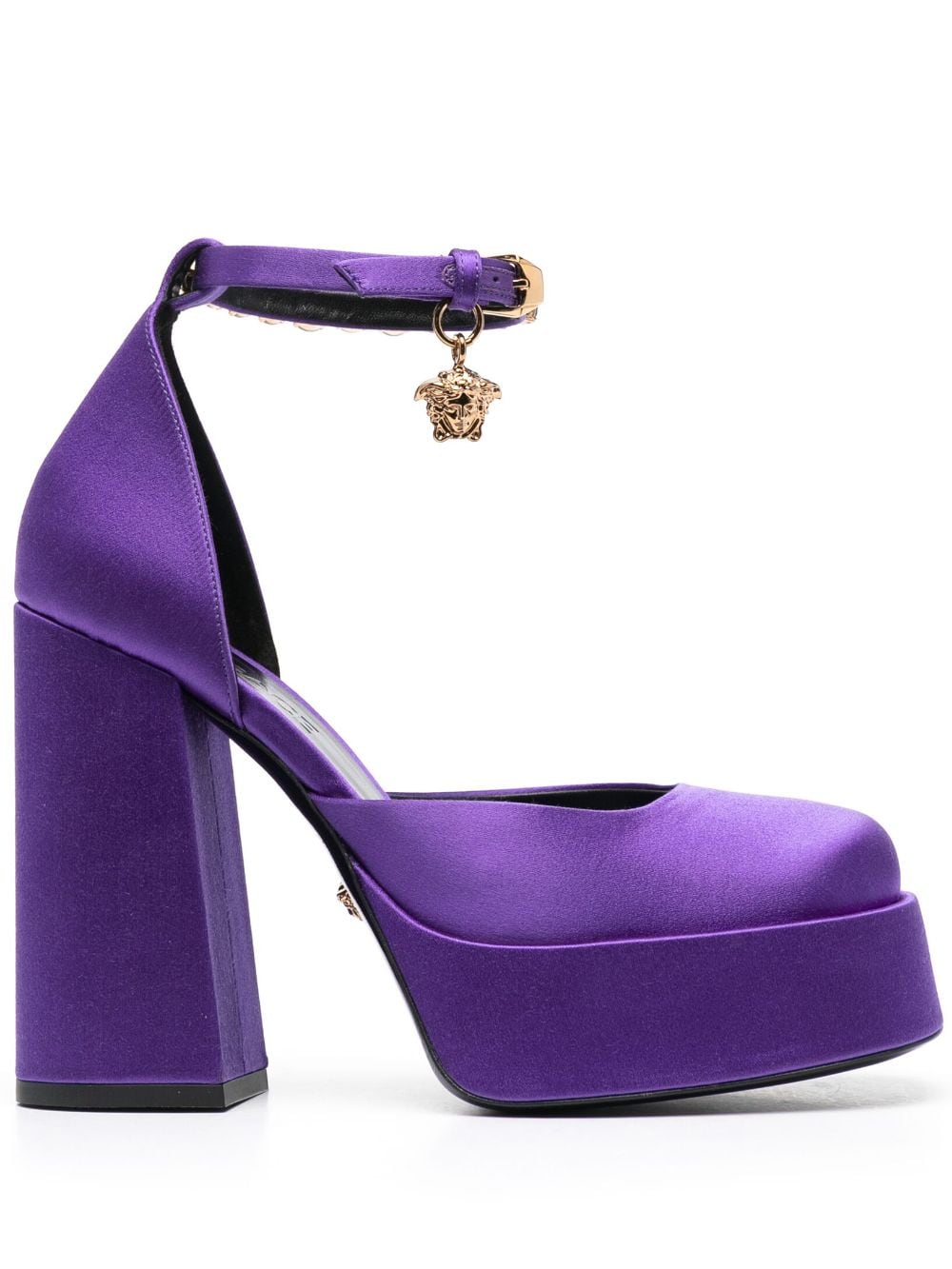 Versace Medusa Aevitas Pumps 125mm - Violett von Versace