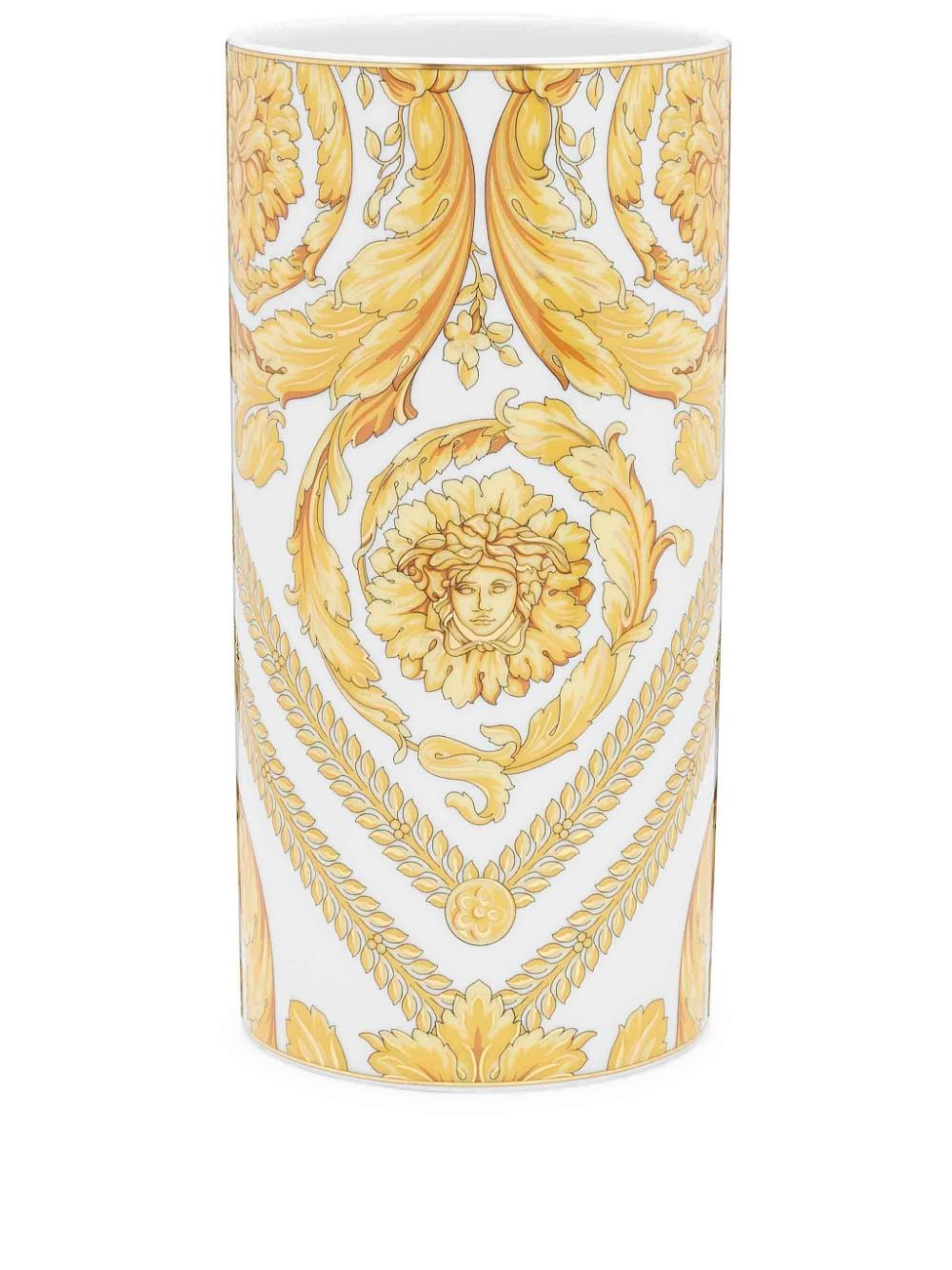 Versace Medusa Rhapsody Vase aus Porzellan - Weiß von Versace