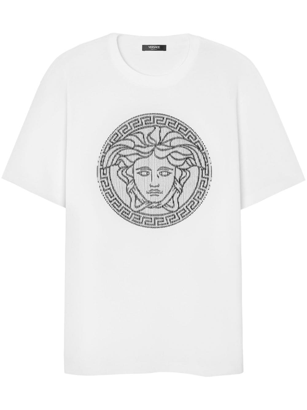 Versace Medusa Sliced T-Shirt - Weiß von Versace