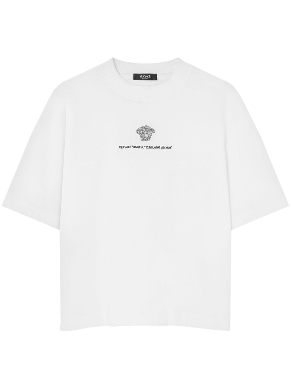 Versace Medusa T-Shirt - Weiß von Versace