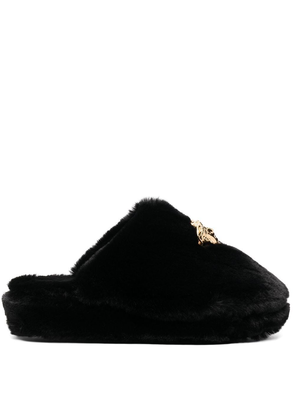 Versace Medusa Slipper - Schwarz von Versace