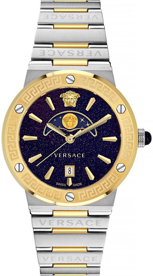 Versace Quarzuhr GRECA LOGO MOONPHASE, VE7G00223 von Versace