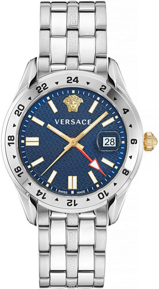 Versace Quarzuhr GRECA TIME GMT von Versace