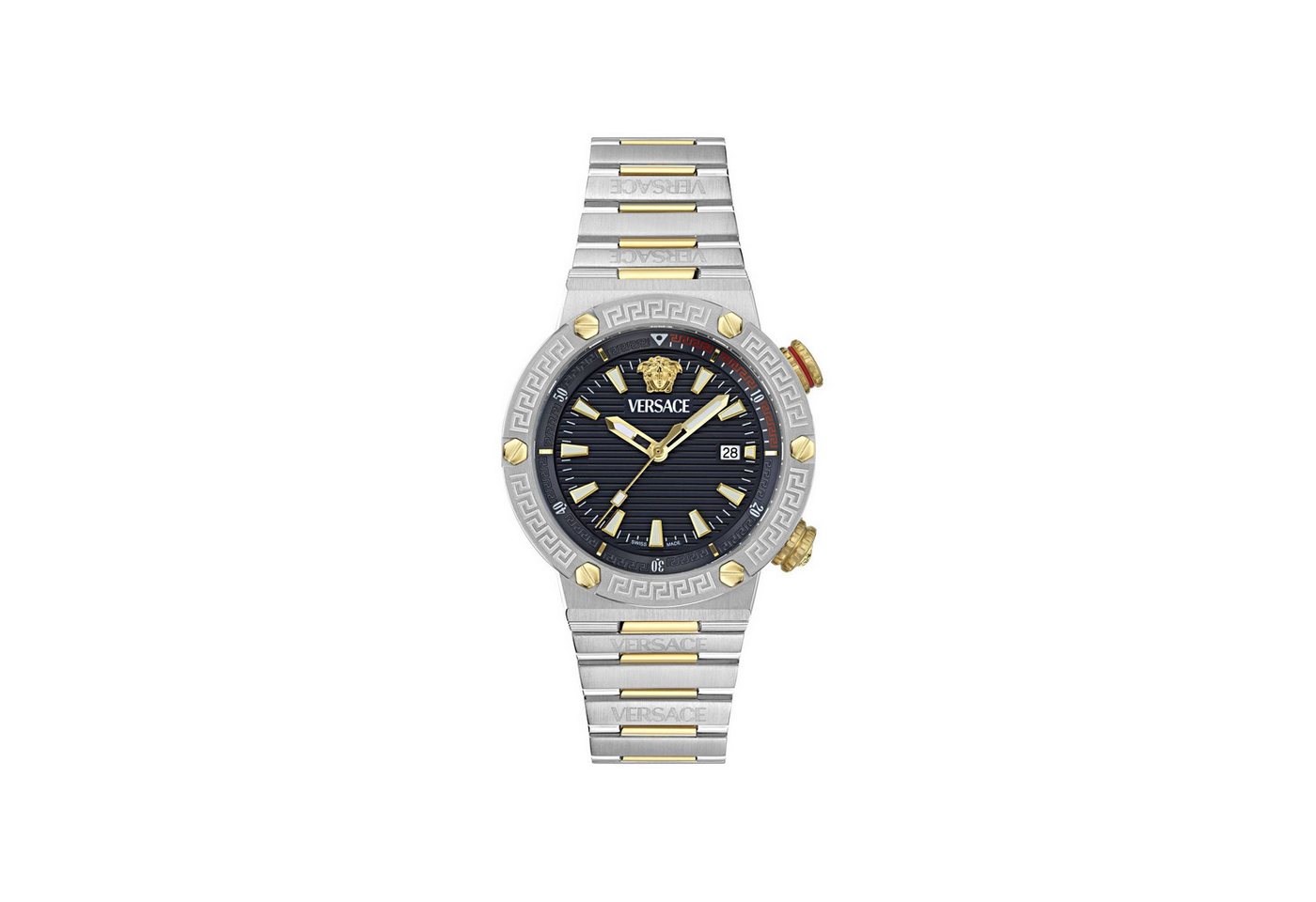 Versace Quarzuhr Greca Logo Diver von Versace