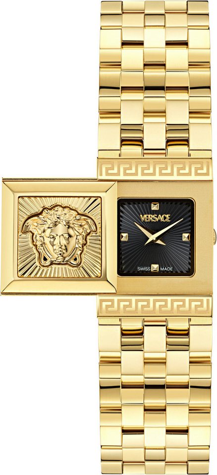 Versace Quarzuhr VERSACE REVEAL VE0C00325, Armbanduhr, Damenuhr, Swiss Made, Edelstahlarmband, analog von Versace