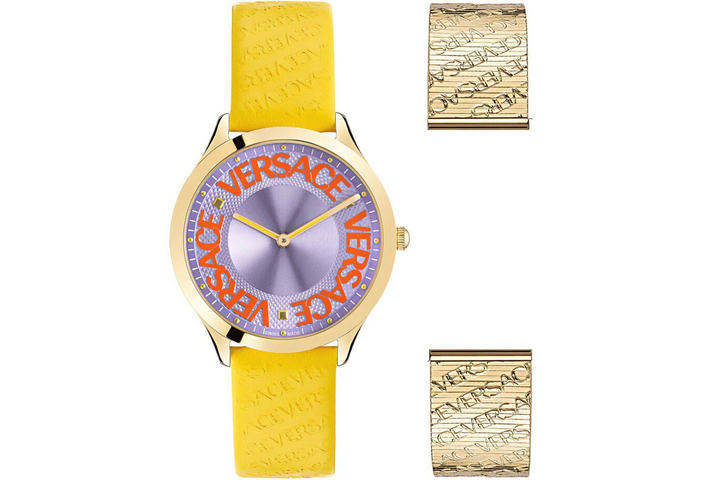 Versace Schweizer Uhr Logo Halo von Versace