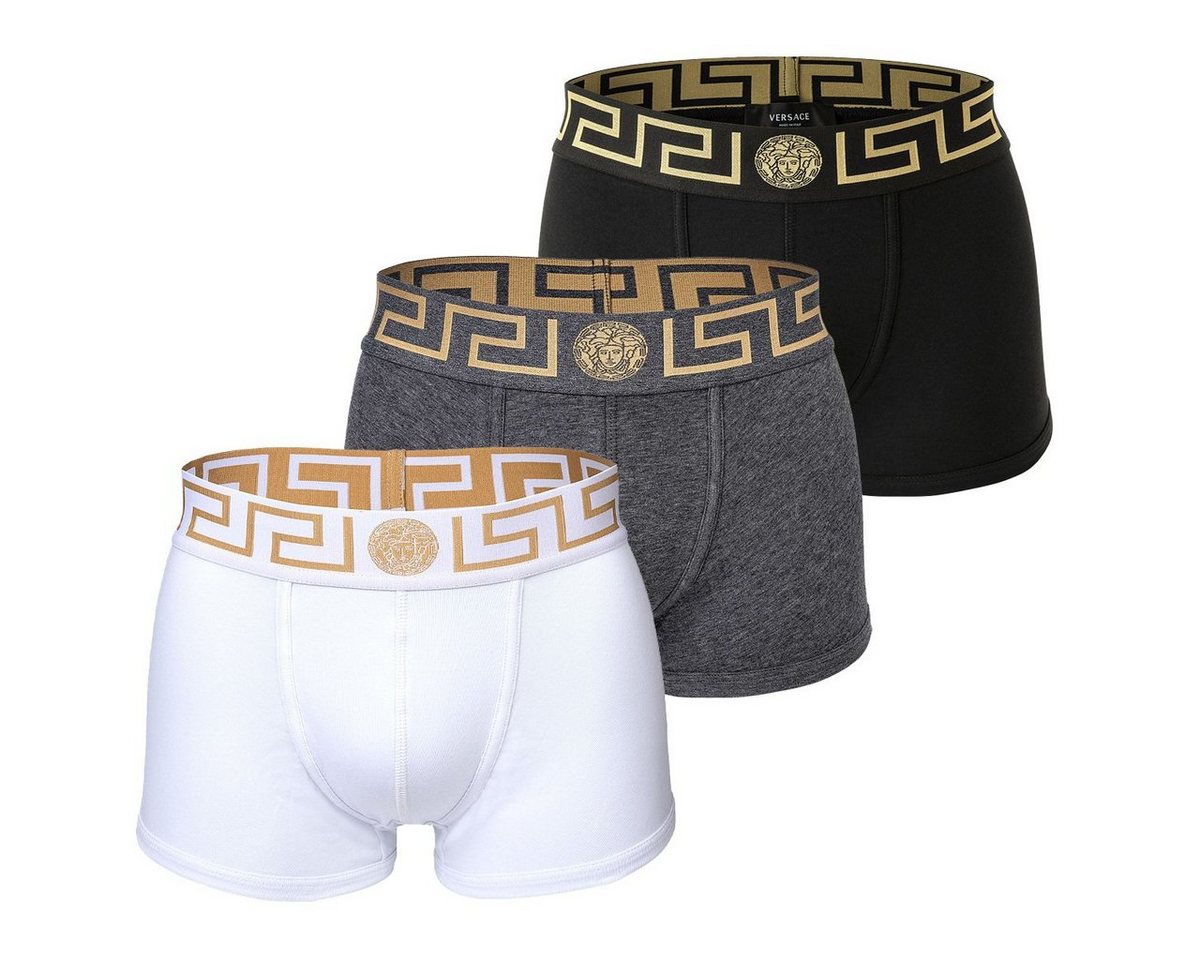 Versace Slip Herren Boxer Shorts, 3er Pack - TOPEKA, Baumwolle von Versace