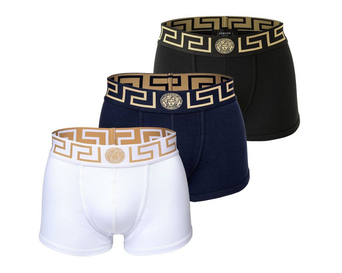 Versace Slip Herren Boxer Shorts, 3er Pack - TOPEKA, Baumwolle von Versace