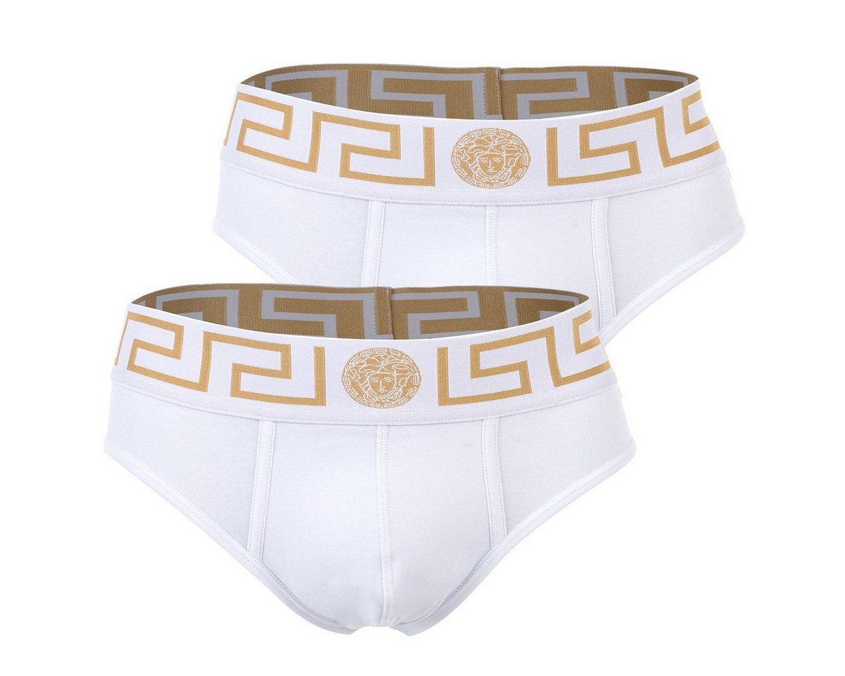 Versace Slip Herren Slip, 2er Pack - TOPEKA, Baumwolle von Versace