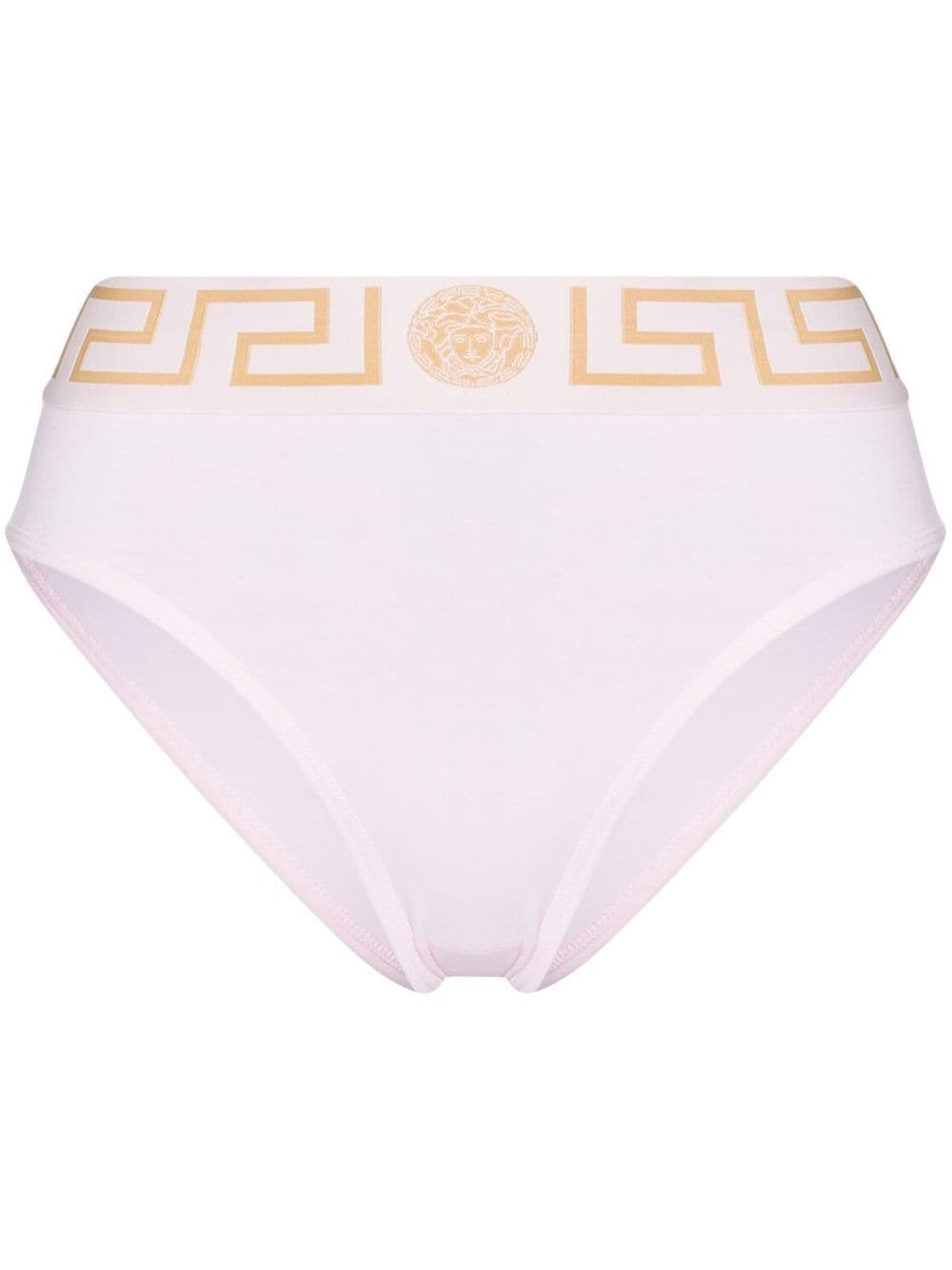 Versace Slip mit Muster - Rosa von Versace