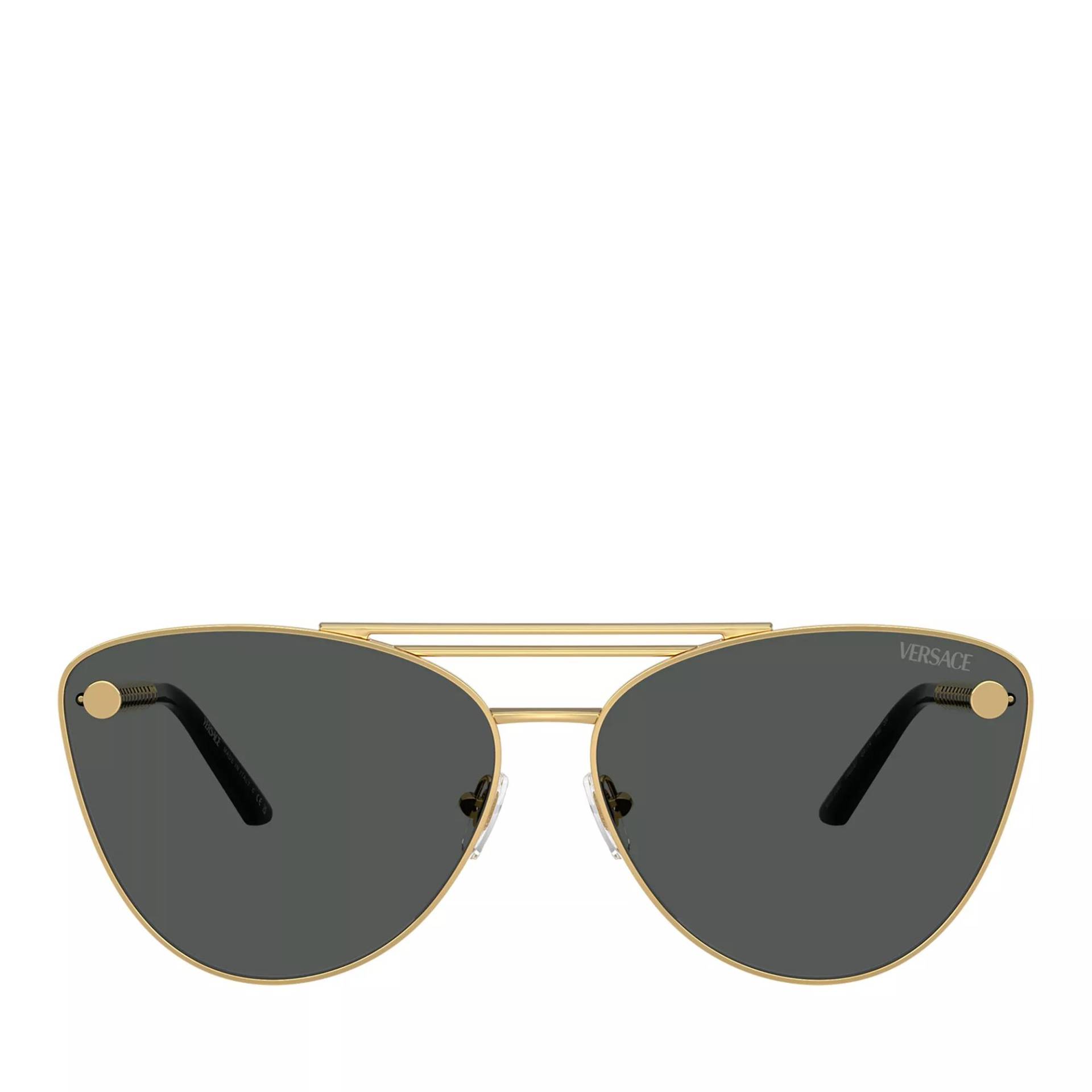 Versace Sonnenbrille - 0VE2267 64 100287 - Gr. unisize - in Gold - für Damen von Versace