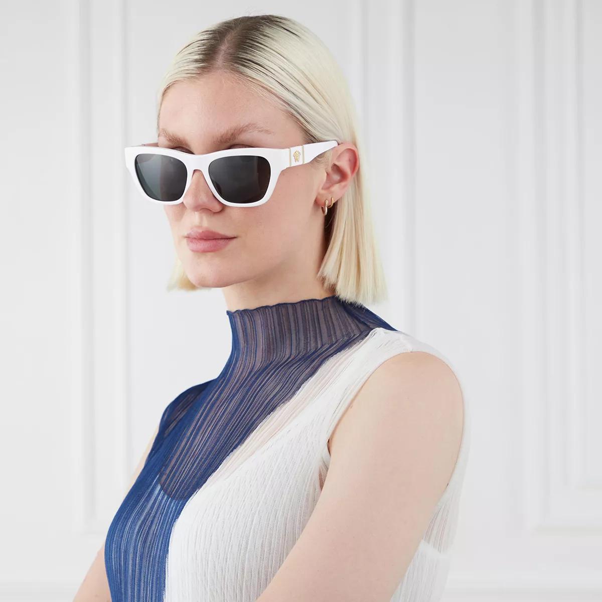 Versace Sonnenbrillen - 0VE4457 55 314/87 - Gr. unisize - in Weiß - für Damen von Versace