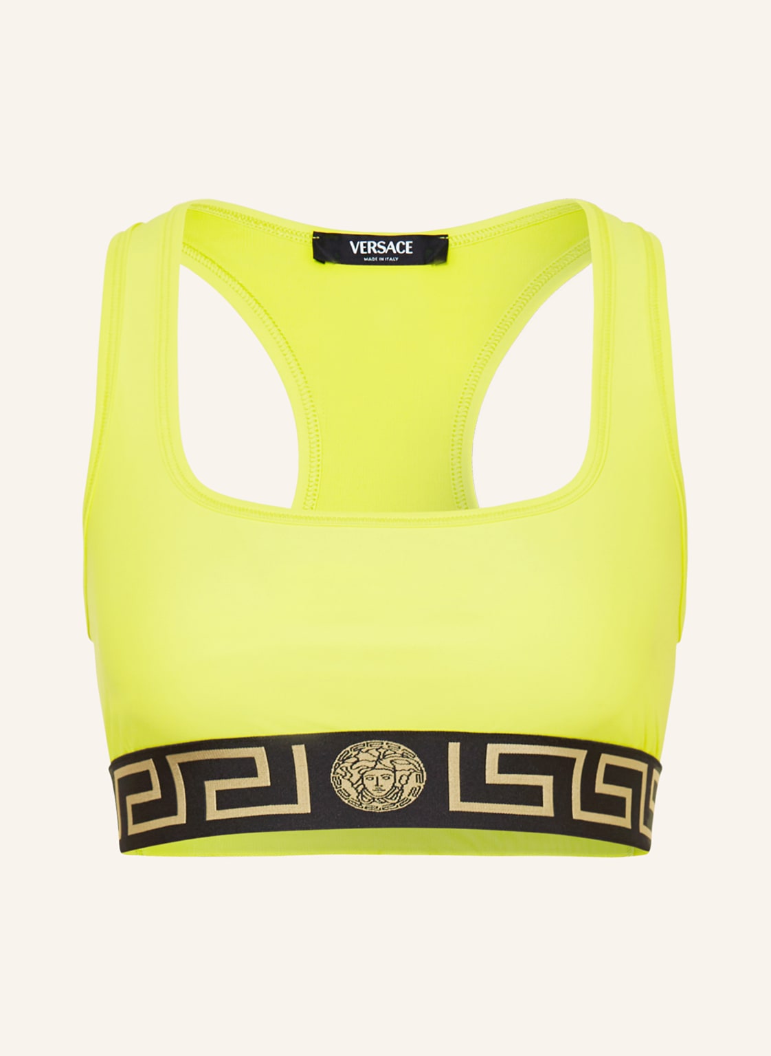 Versace Sport-Bh gelb von Versace