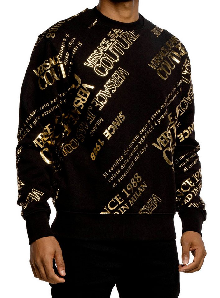 Versace Sweatshirt VERSACE JEANS COUTURE Warranty Sweater Sweatshirt Pullover L von Versace