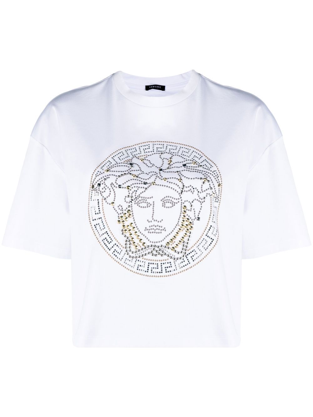 Versace T-Shirt mit Print - Weiß von Versace